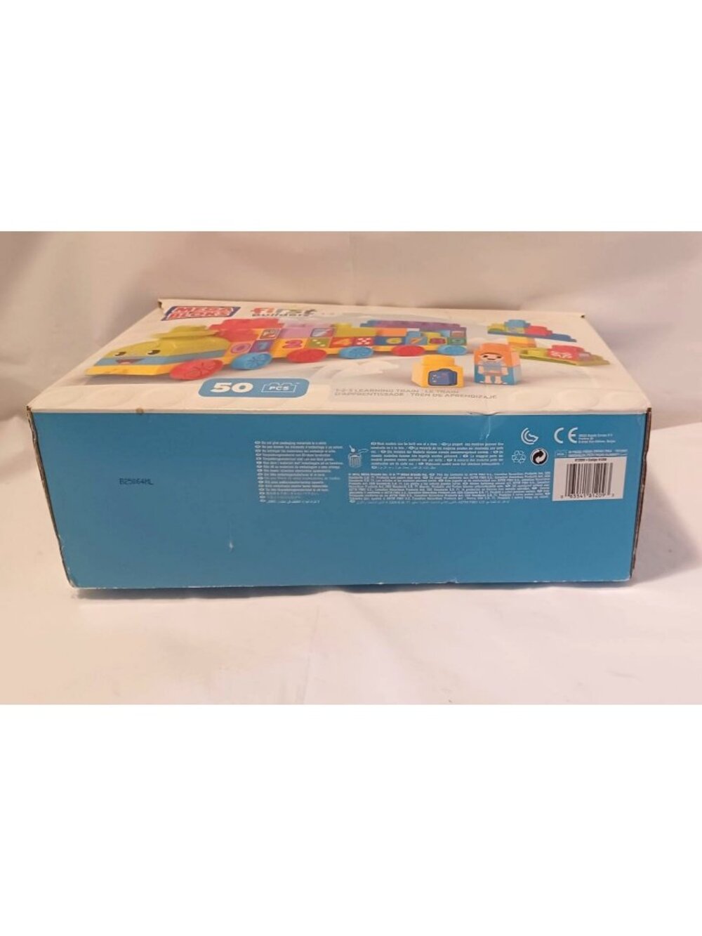Mega Bloks First Builders 123 Learning Train Building Blocks Toy 50 Pcs Ages 1-5 - Picture 7 of 7